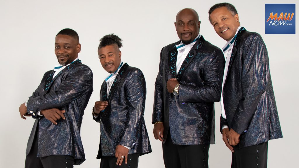 R&B legends The Spinners in concert at Maui’s Castle Theater, June 15
