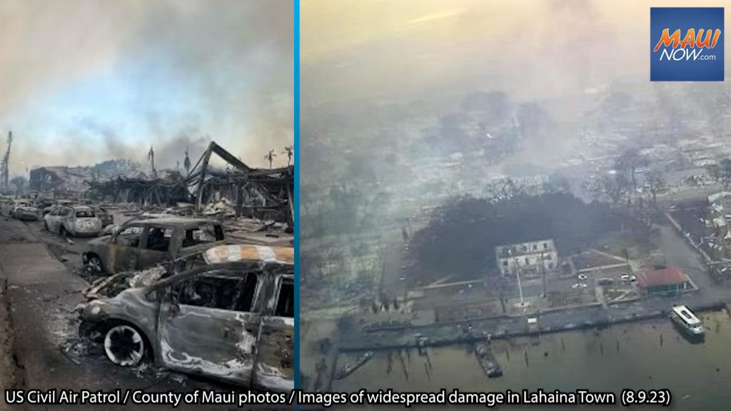 lahaina yacht club fire damage