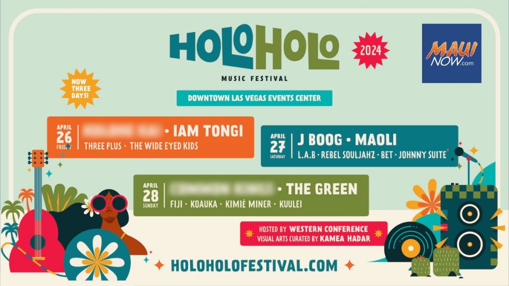 Holo Holo Music Festival Las Vegas featuring J Boog, Iam Tongi, Maoli