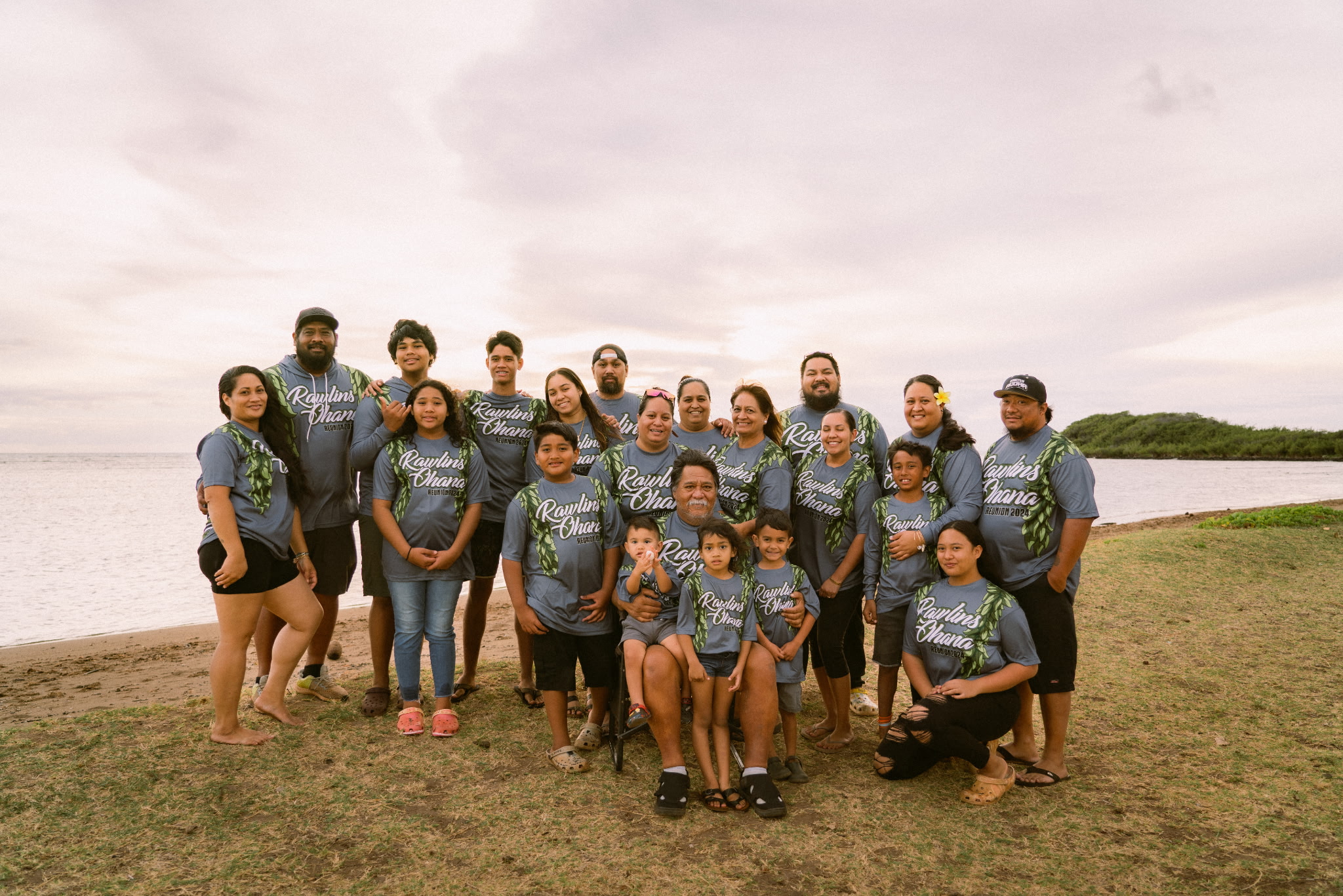The Rawlins 'Ohana farms and ranches several different locations on Mololka'i and shares the food to sustain the family. Courtesy photo