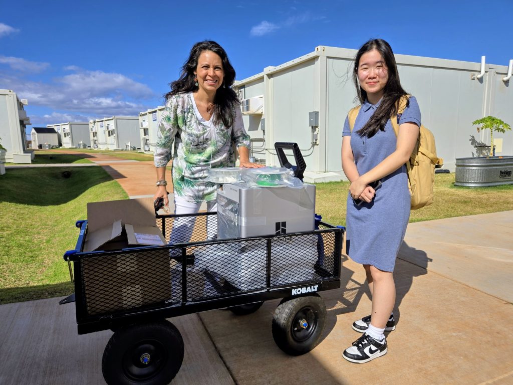 New Jersey student brings 3D printing to Lahaina elementary school