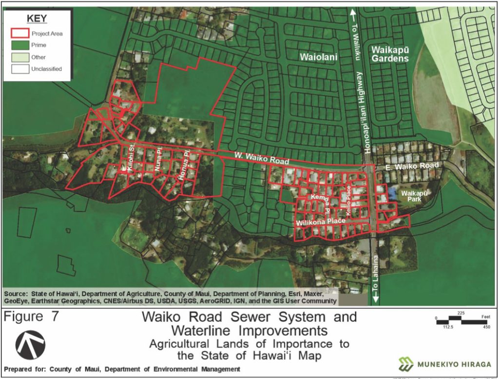 Public comment sought for Waikapū sewer and water upgrade project