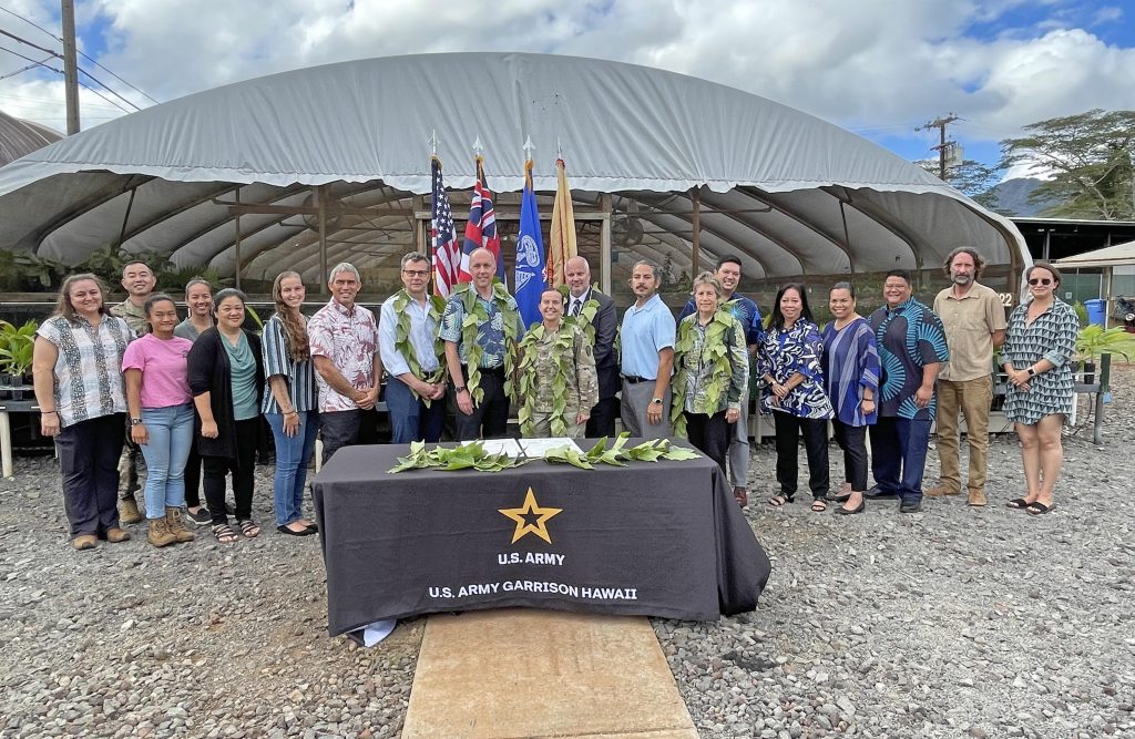 New UH–Army agreement expands environmental stewardship efforts | Maui Now