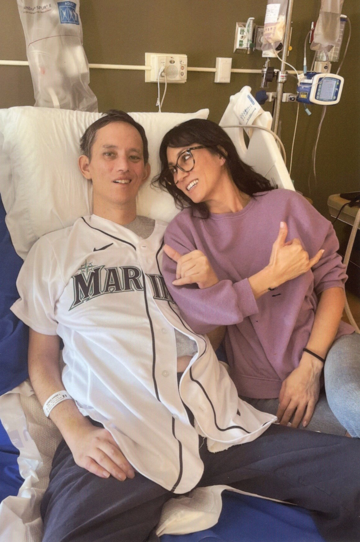 Rachel Kondo visited her brother Aaron Kondo at a rehabilitation center in Nebraska in 2023. Rachel Kondo Rachel Kondo visited her brother Aaron Kondo Rachel Kondo, a 1999 Maui High School graduate, will be presented the Award of Excellence for her passion and impact on the entertainment industry at the Maui High School Hall of Honor dinner on Tuesday. She said her brother, a former Maui High teacher, may attend the dinner at the Izumi "Shine" Matsui Athletic Center on the MHS campus. Courtesy photo