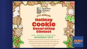 Cookie Decorating Contest benefiting Big Brothers Big Sisters of Maui orders due Thursday