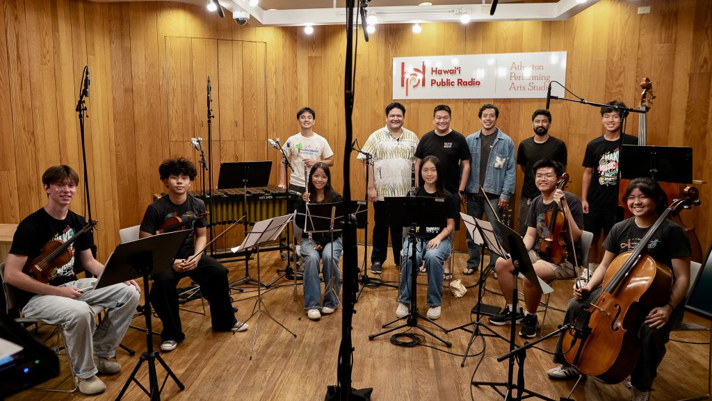 Hawaiʻi youth records score for ‘The Arrangements’ short film