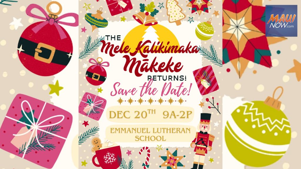 Morning Mākeke announces one-day holiday market Dec. 20 in Kahului