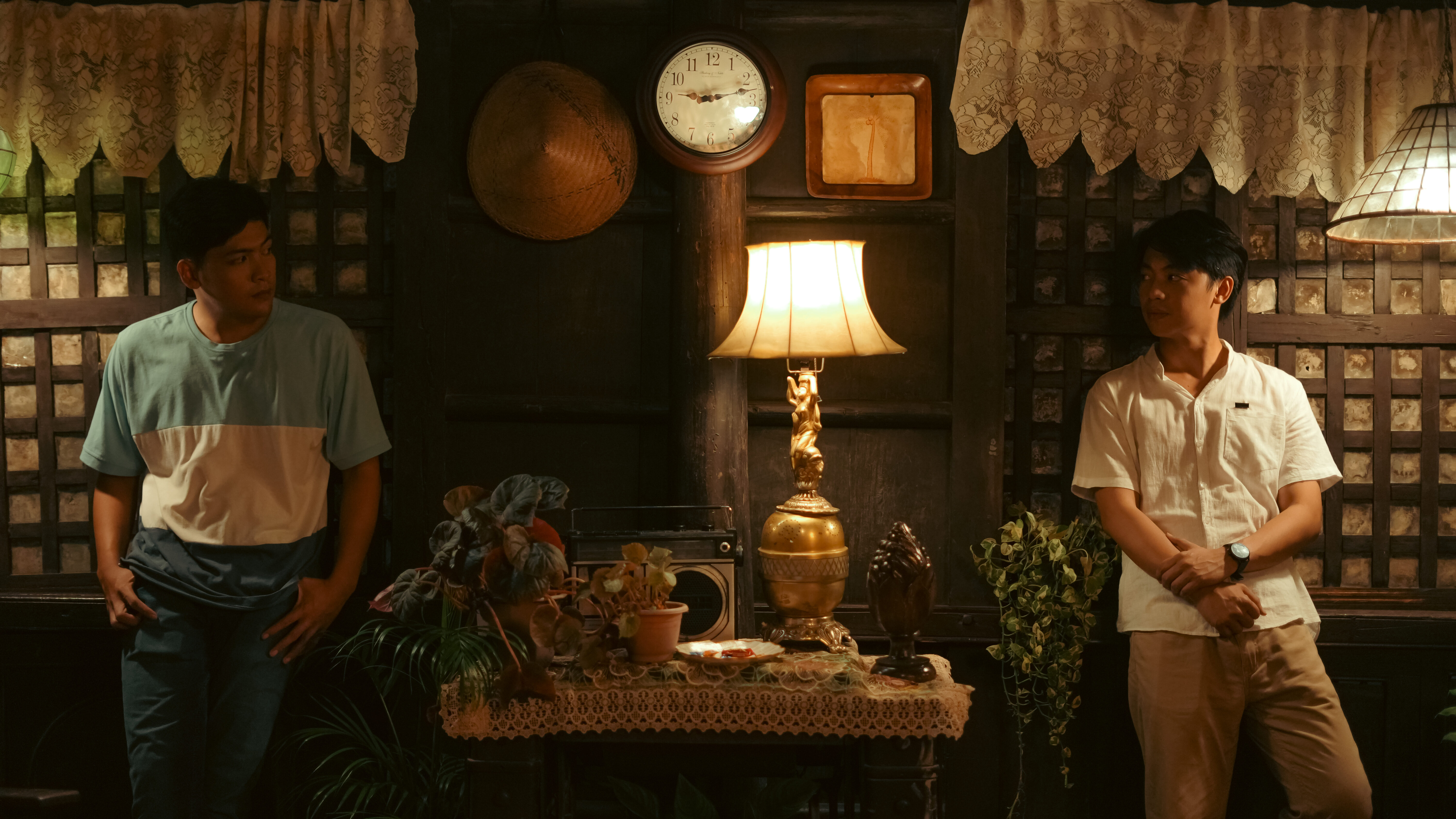 Justin Paul Basobas (left) plays Kiko while Benedix Ramos (left) plays Jorge in "All The Things I Leave You (Patawid)." Courtesy photo