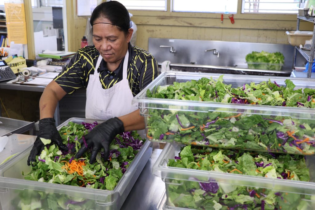 Hawaiʻi’s farm-to-school program brings 5,000 pounds of locally sourced salad to students