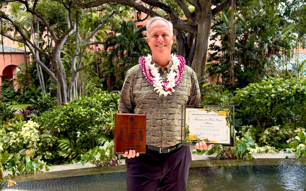 Fairmont Kea Lani takes top sustainability honor for reforestation, dune restoration