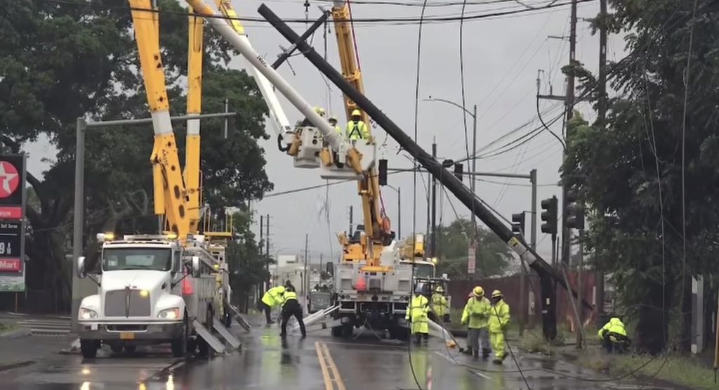 8 a.m. update: Power restored to 80% of customers who experienced outages overnight