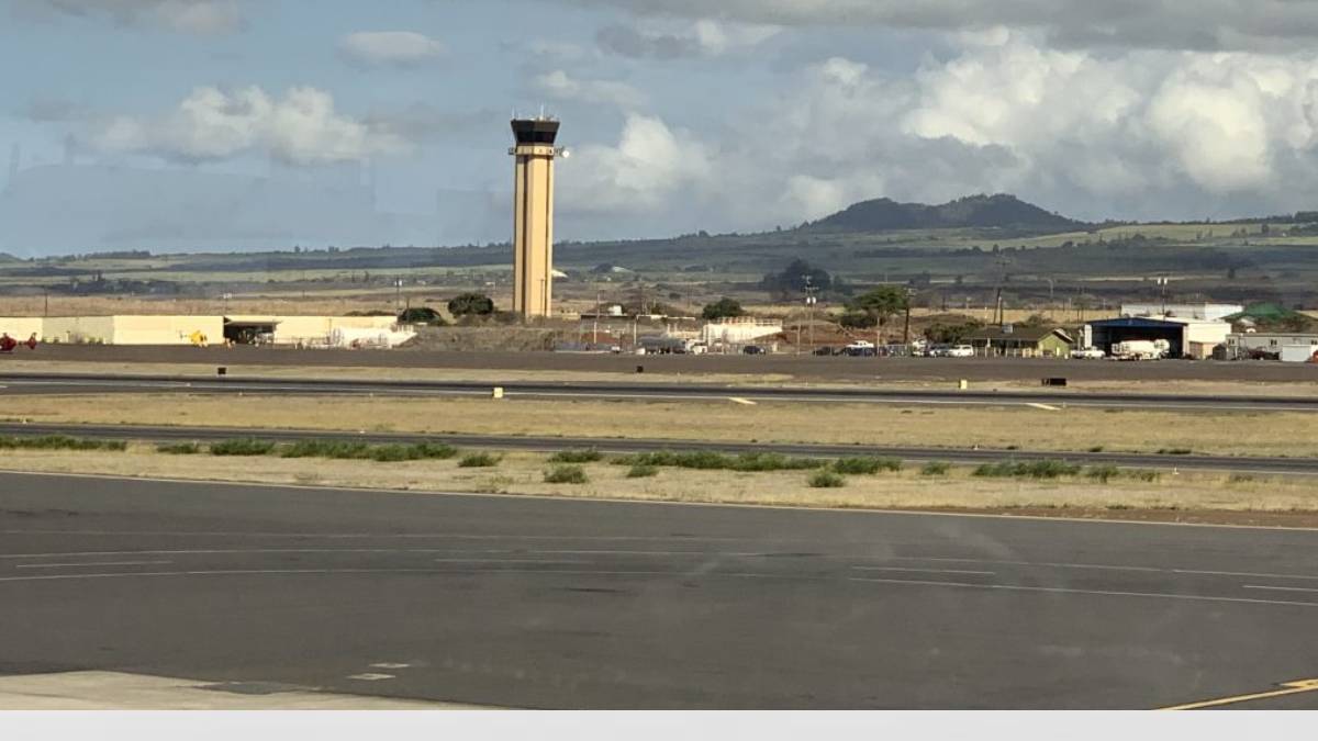 Runway 2-20 at Kahului Airport is in the planning phase of getting its first reconstruction project in the 84 years since it was built in 1942. Wendy Osher / Maui Now