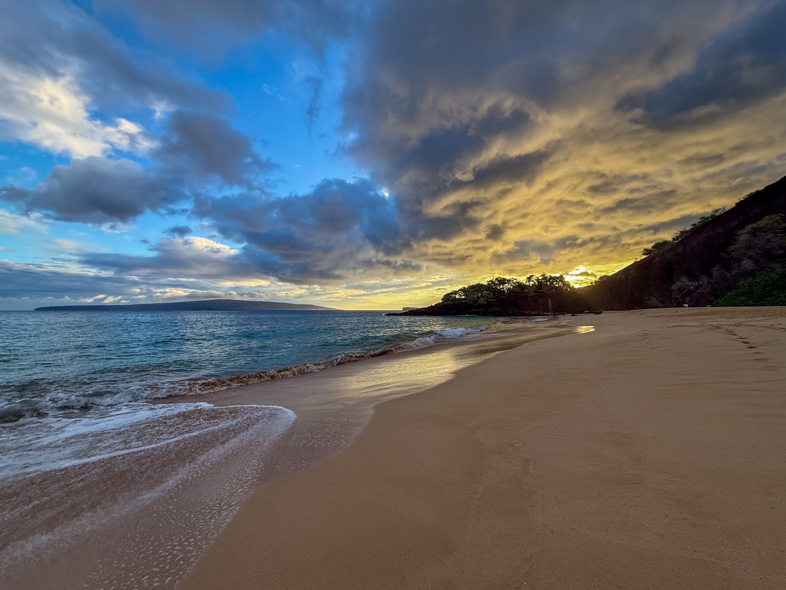 Sunset at Makena State Park on June 23, 2026. HJI / Cammy Clark photo