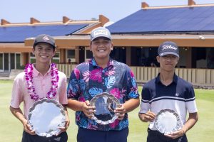 Maui’s Robert Loree wins Boys golf 13-14 division of 2026 King Auto Group State Championship
