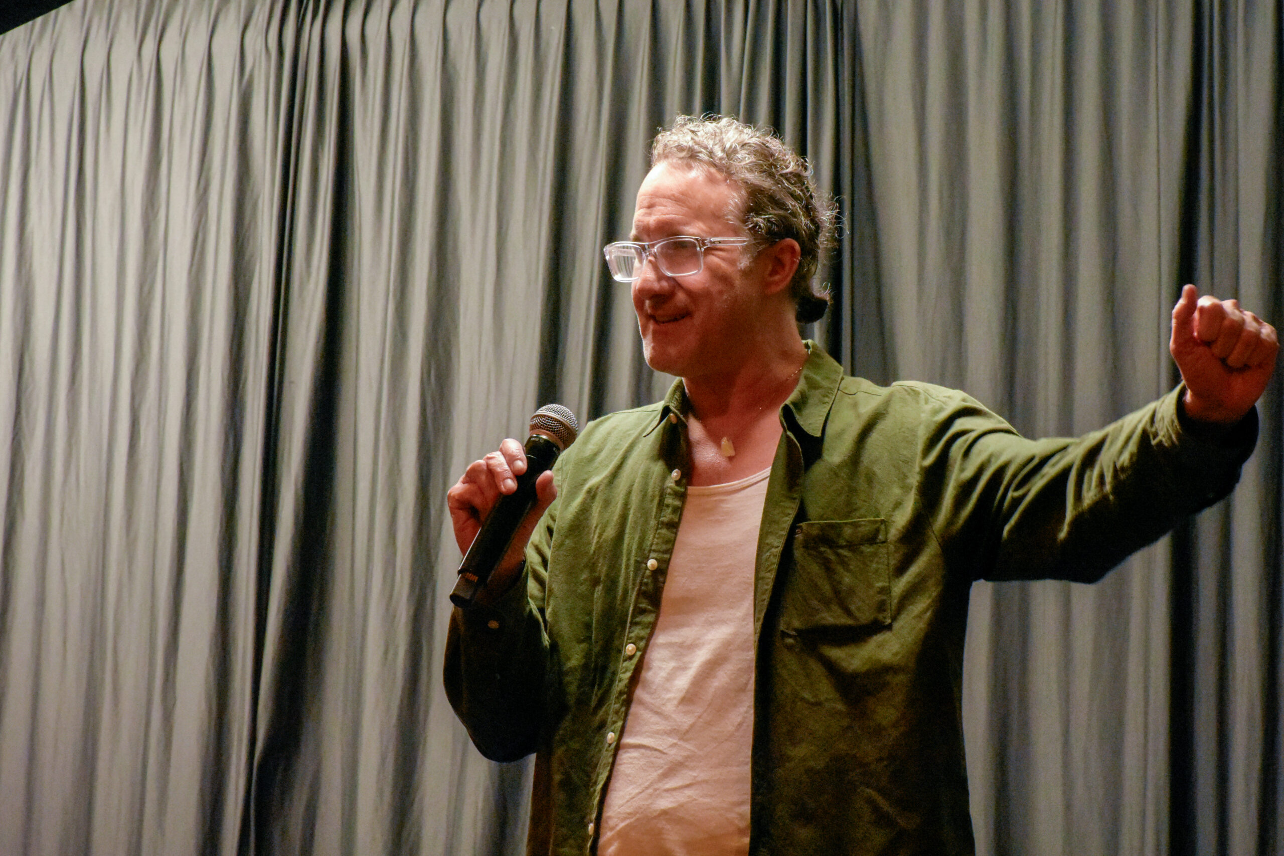 Maui County mayoral candidate Travis Liggett explains he is so passionate about wastewater that he has been given the nickname "Travi-poo." HJI / CAMMY CLARK photo