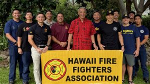 Hawaii Fire Fighters Association endorses Mayor Richard Bissen for reelection